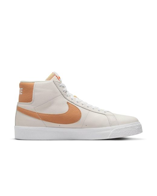 Nike White Zoom Blazer Mid Sb 'Light Cognac' for men