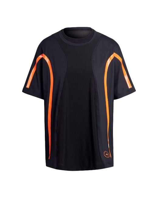 Adidas Black (Wmns) By Stella Mccartney Truepace Running Loose T-Shirt