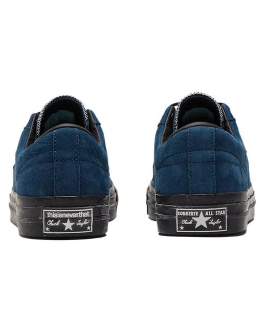 Converse Blue Thisisneverthat X One Star Low 'New Vintage' for men