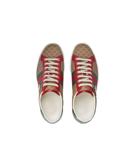 Gucci Red Doraemon X Ace Series Shoes/Sneakers Ebony for men
