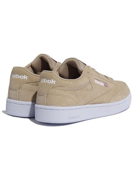 Reebok Brown Club C 85 Low-Top Sneakers