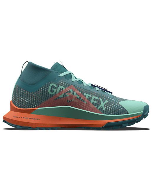 Nike Blue Pegasus Trail 4 Gore-tex By You Custom Waterproof Trail-running Shoes for men