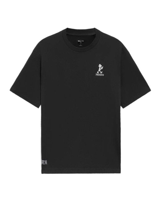 Li-ning Black X Disney Pinocchio Graphic T-Shirt for men