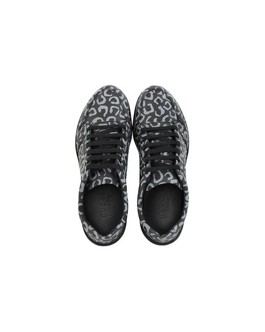 Gucci Black Reflex 'Leopard for men