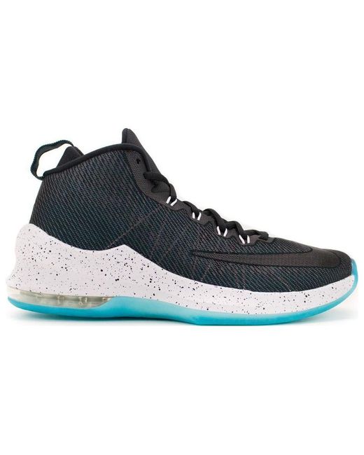 Nike Blue Air Max Infuriate Mid Prm Ep Chlorine Anthracite' for men
