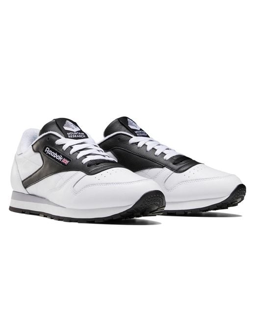 Reebok White Classic Leather Shoes/Sneakers for men