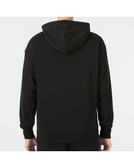 PUMA Black Emb Logo Hoodie for men