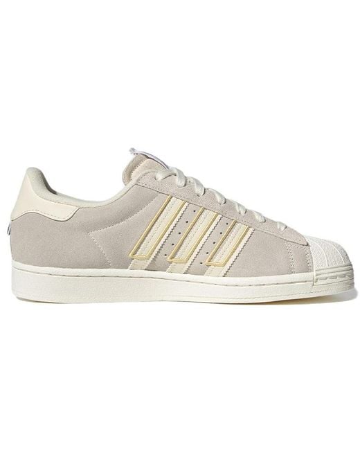 Adidas White Superstar Pulse Amber' for men