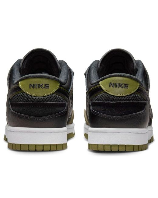 Nike Black Dunk Low Scrap for men