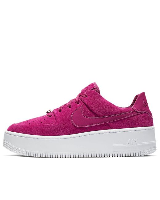 nike air force 1 sage low pink