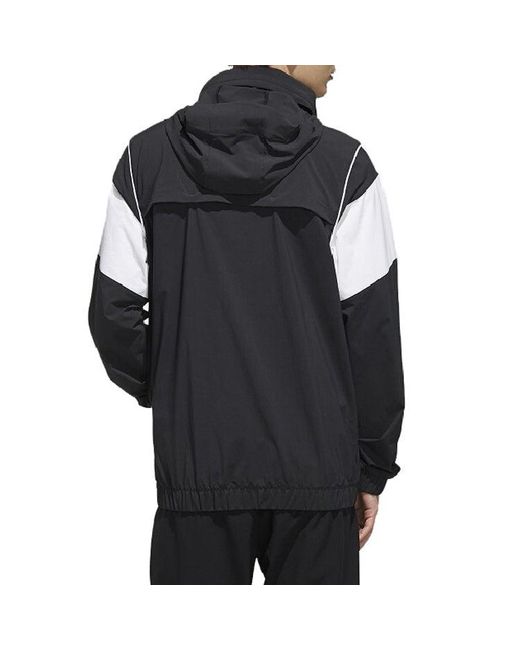 Adidas Black Neo Jacket Hooded for men