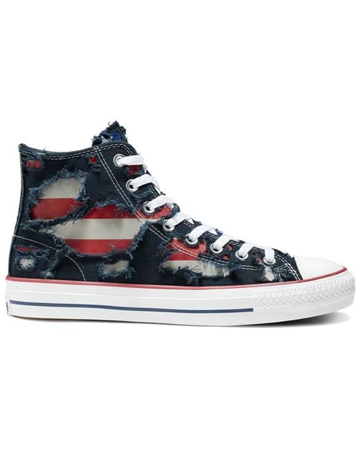 Converse Blue Chuck Taylor All Star Pro High 'Obsidian' for men