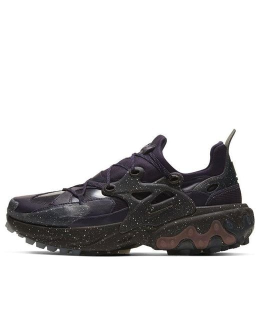 Nike Black Undercover X React Presto 'Mahogany' for men