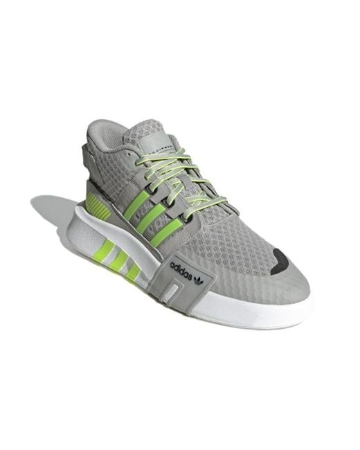 Adidas White Originals Eqt Bask Adv V2 for men