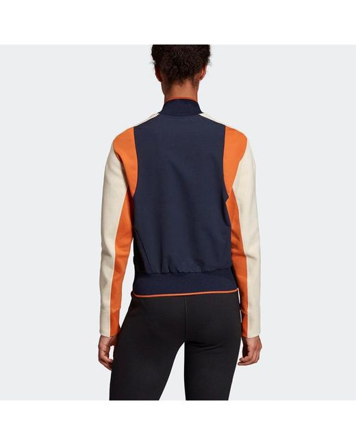 Adidas Blue (Wmns) Sports Stylish Long Sleeves Jacket