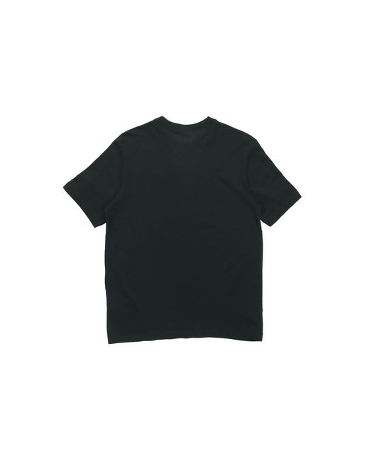 Nike Black Just Do It Contrasting Colors Alphabet Printing Round Neck Short Sleeve for men
