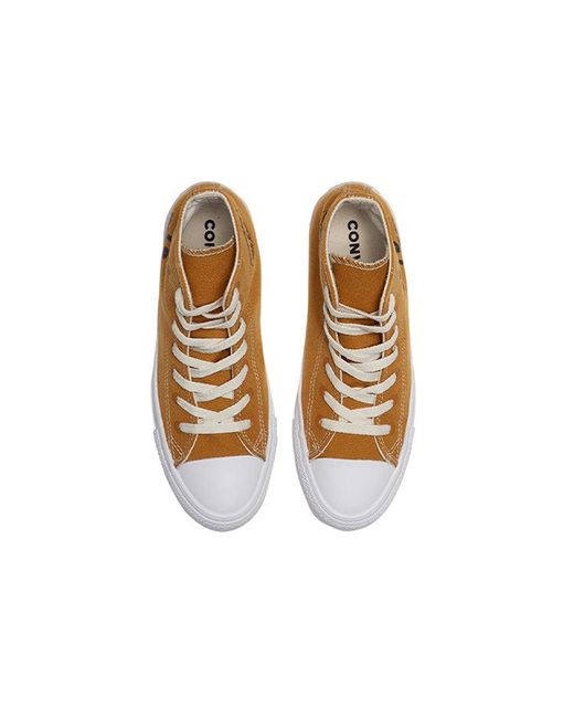 Converse Brown Chuck Taylor All Star Hi Renew 'Life's Too Short To Waste' for men