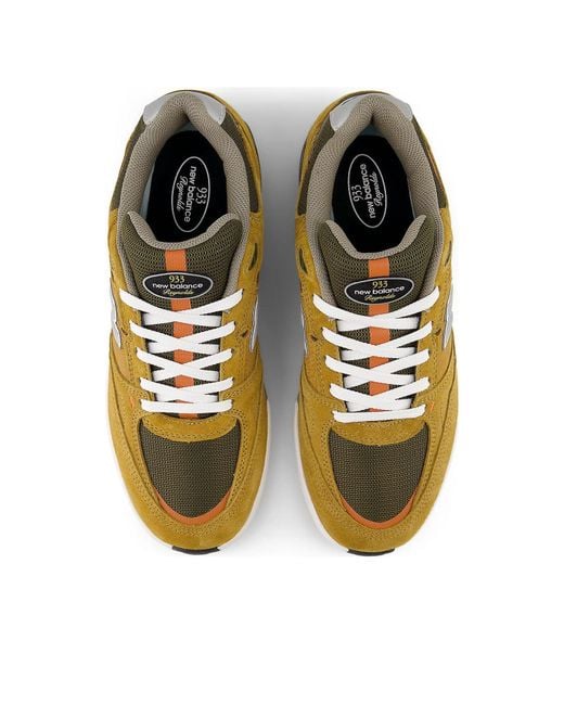 New Balance Brown Numeric 933 'Andrew Reynolds Wheat' for men