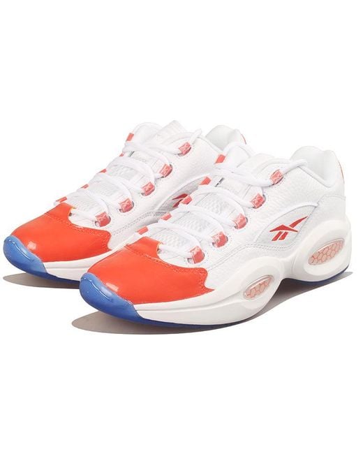 Reebok Pink Question Low Patent 'Vivid' for men