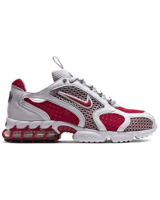 Nike White (Wmns) Zoom Spiridon Cage 2 'Cardinal'