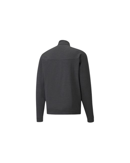 PUMA Gray Cloudspun Full-Zip Training Jacket for men