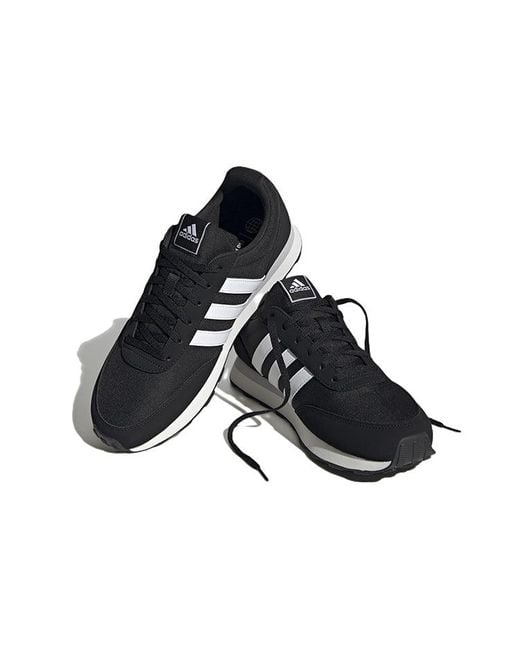 Adidas Black 60s 3.0 Running Shoes for men