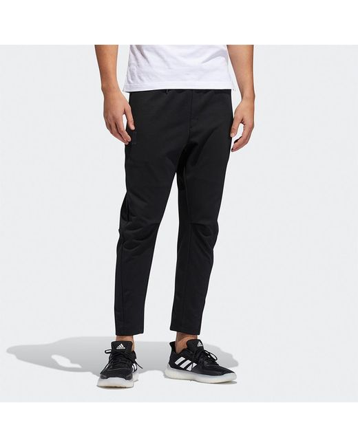Adidas Black Wj Pnt Sj Stylish Casual Sports Pants for men