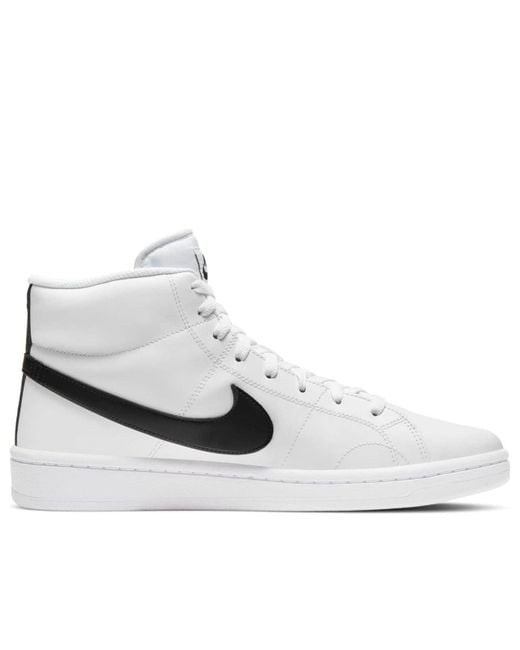 Nike White Court Royale 2 Mid Onyx' for men