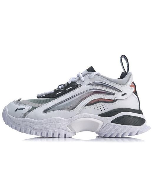 Li-ning Gray (Wmns) Aurora Windwalker X Gilt Bad Five