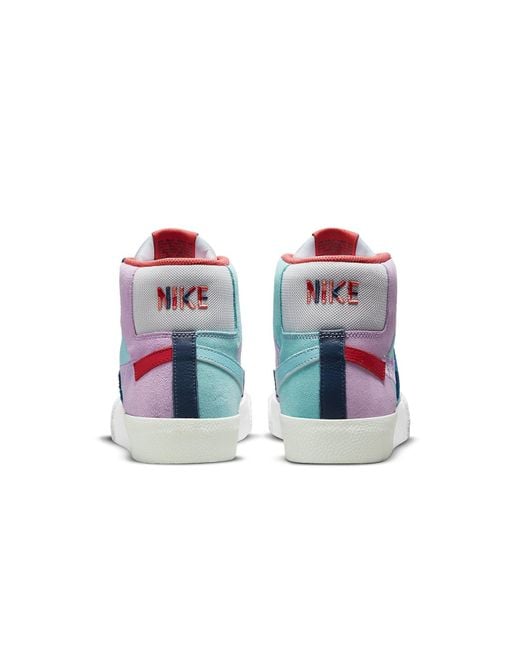 Nike Blue Zoom Blazer Mid Premium Sb 'Mosaic Pack for men