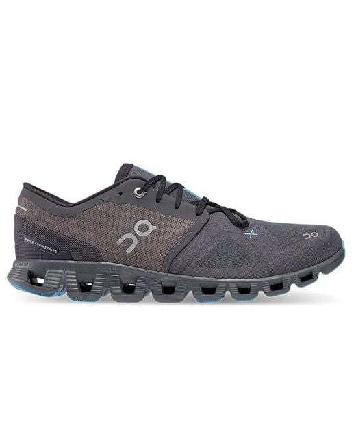 On Shoes Gray Cloud X 3 'Eclipse Magnet' for men
