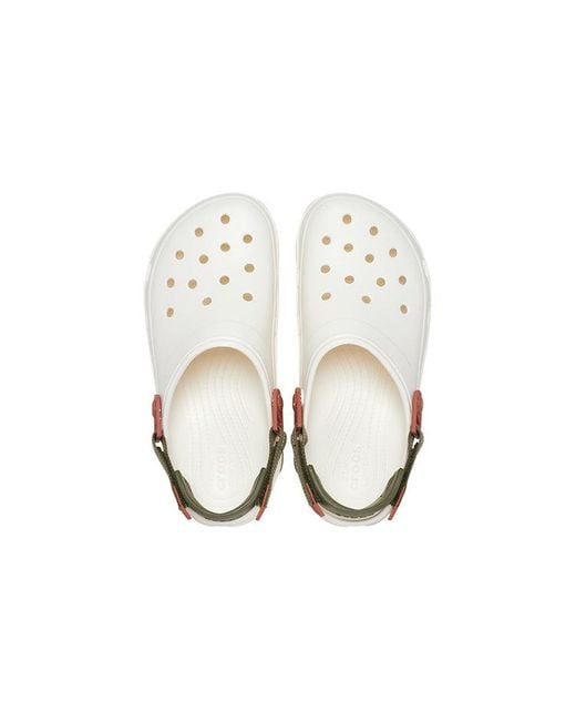 CROCSTM White All Terrain Clogs for men