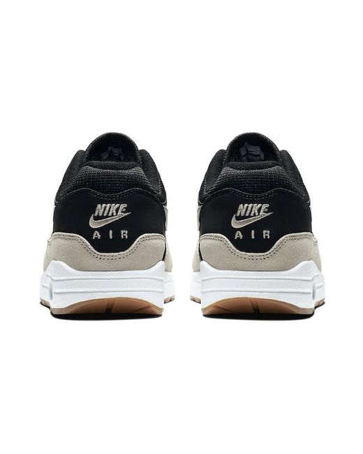 Nike Black Air Max 1 Light Bone' for men
