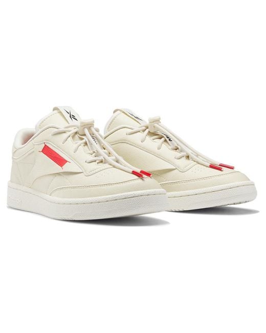 Reebok White Club C 85 Vegan X Milk Makeup 'Equipment Room' for men