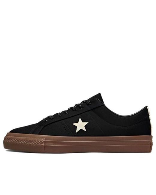 Converse Brown One Star Pro Low Dark Gum' for men