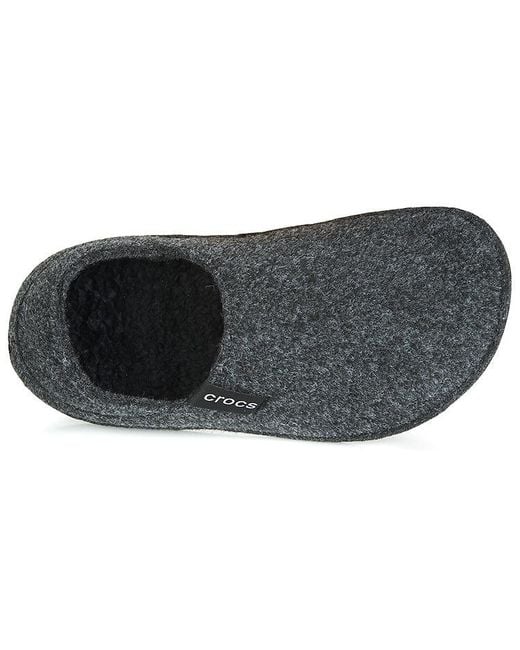 CROCSTM Gray Classic Slipper Soft Sole Slippers for men