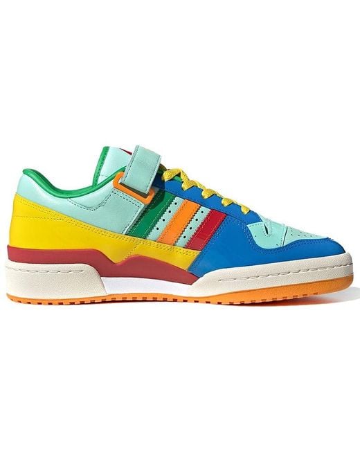 Adidas Blue Kerwin Frost X Forum Low 'Benchmates' for men