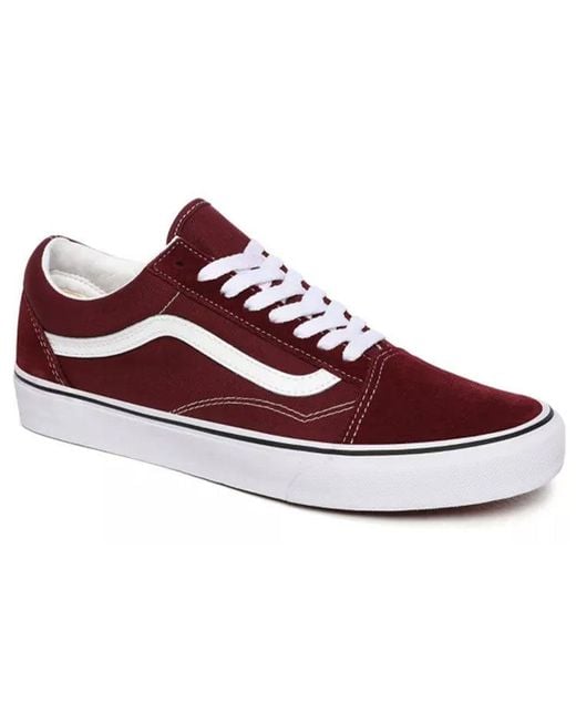 Vans Brown Old Skool 'Port Royale' for men