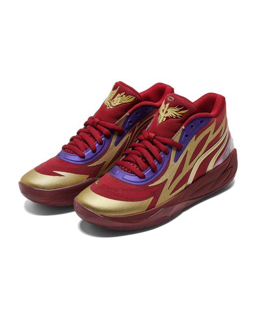 PUMA Red Mb.02 Lamelo Ball 'Phoenix' for men