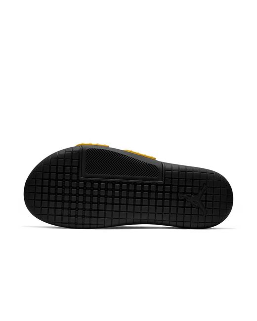 Nike Yellow Hydro 8 Slide 'Dark Sulfur' for men