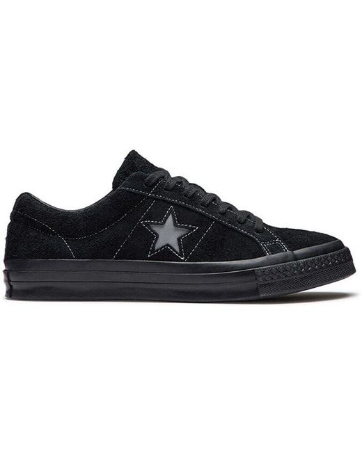 Converse Black One Star Suede Ox for men