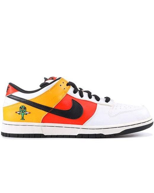 Nike Orange Sb Dunk Low Pro Skateboard Raygun' for men