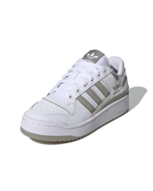 Adidas White (Wmns) Originals Forum Bold Stripes