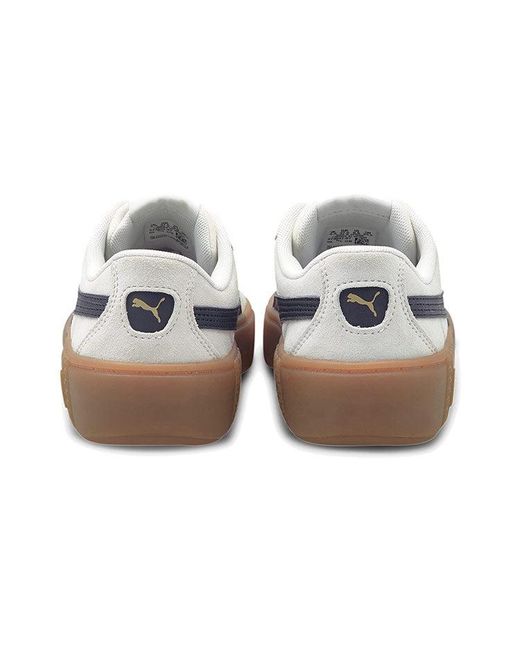PUMA White (Wmns) Smash Platform V2 Sd Gum'