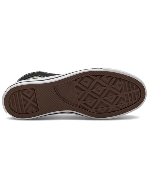 Converse Black Twisted Upper Chuck Taylor All Star Leopard' for men