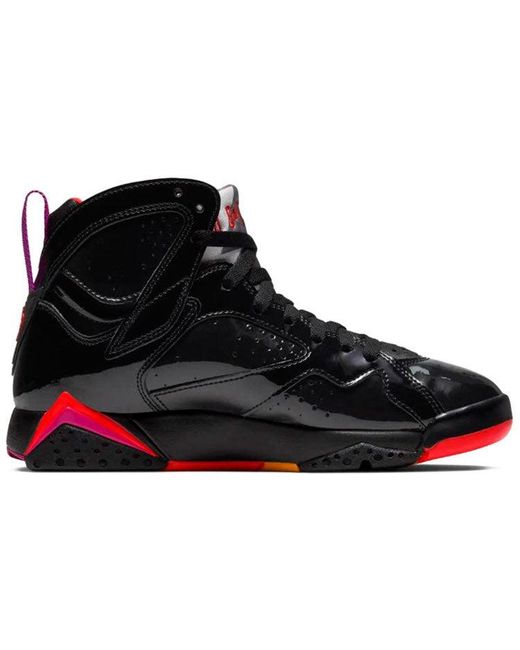 Nike Black (Wmns) 7 Retro Gloss'