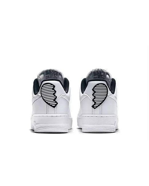 Nike White (Wmns) Air Force 1 07 Se Lx 'Broken Hearted'