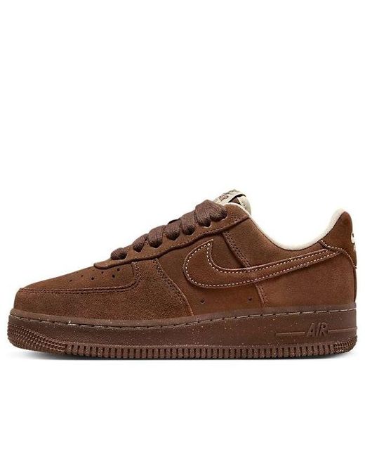 brown air force 1 womens