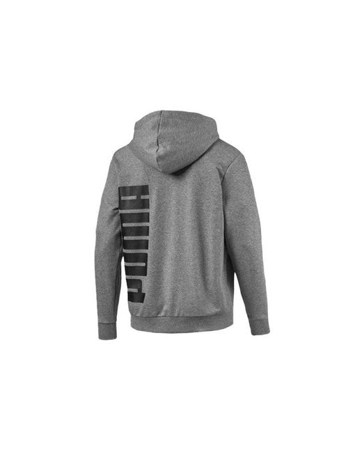 PUMA Gray Training Jacket for men