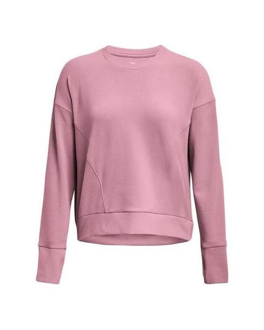 Under Armour Pink Unstoppable Fleece Crew